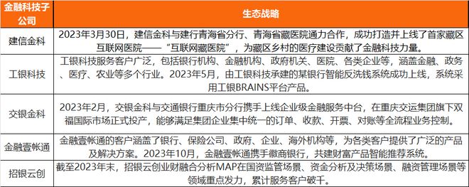 电子母系上风与局部下的突围：金融科技子公司兴盛呈文（2023）(图5)